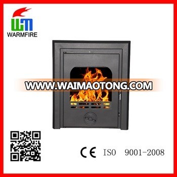 Insert wood and charcoal buring cheap european style steel fireplace for sale WM-SBI-500