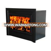 Big power Indoor insert built wood long burning fireplace wm207